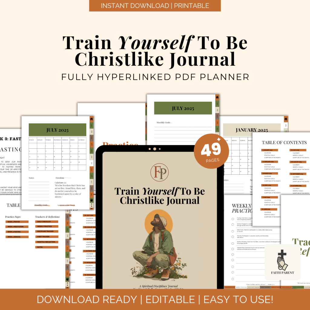 Christlike Journal – Master Template
