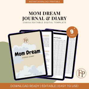 Mom Dream Journal and Diary