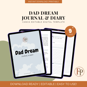 Dad Dream Journal and Diary