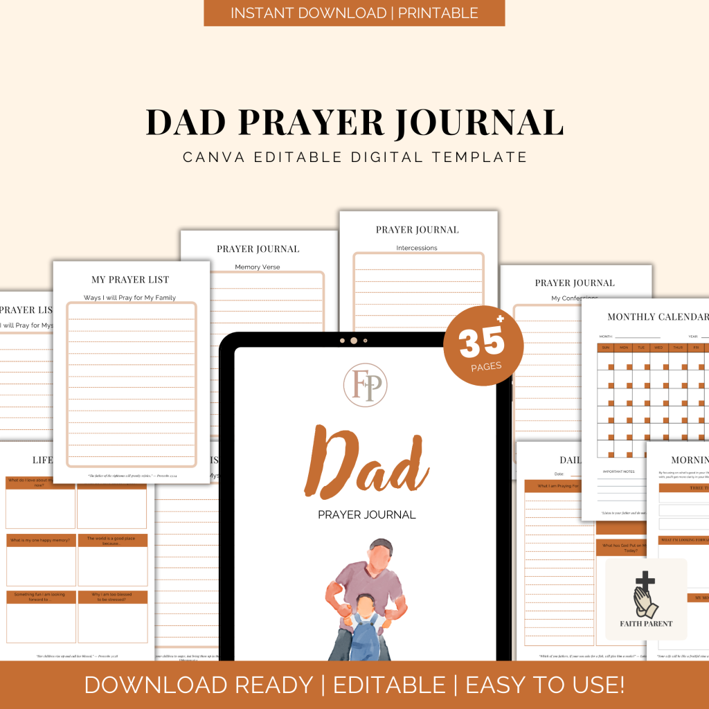 Dad Prayer Journal