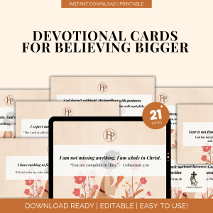 21 Cards for Believing Bigger