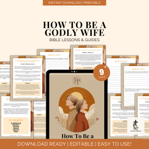 How To Be a Godly Wife