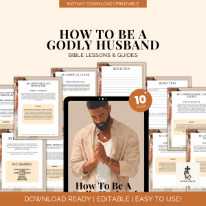How To Be a Godly Husband