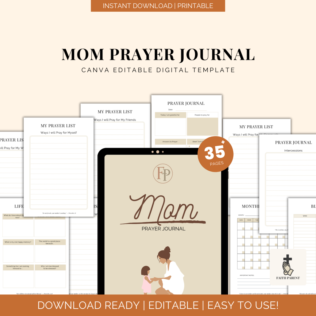 Mom Prayer Journal