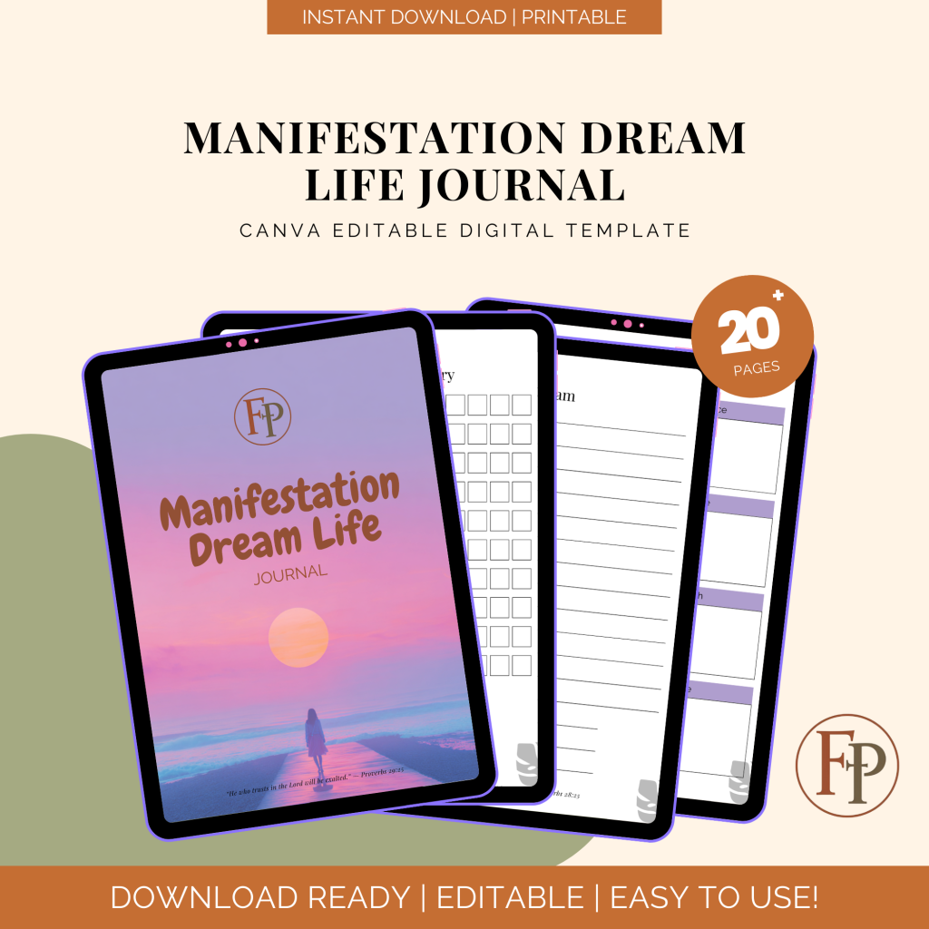 Manifestation Dream Life Journal