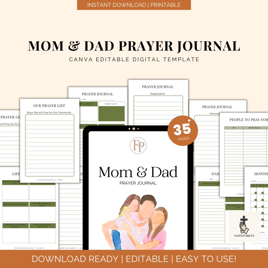 Mom & Dad Prayer Journal