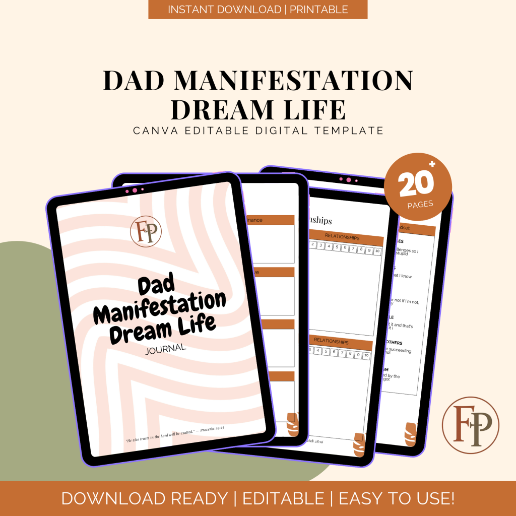 Dad Manifestation Dream Life Journal