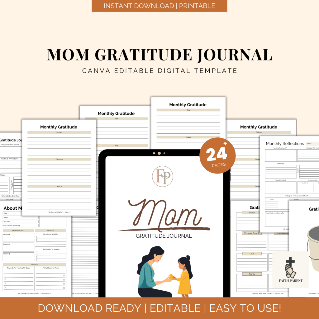 Mom Gratitude Journal
