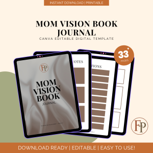 Mom Vision Book Journal