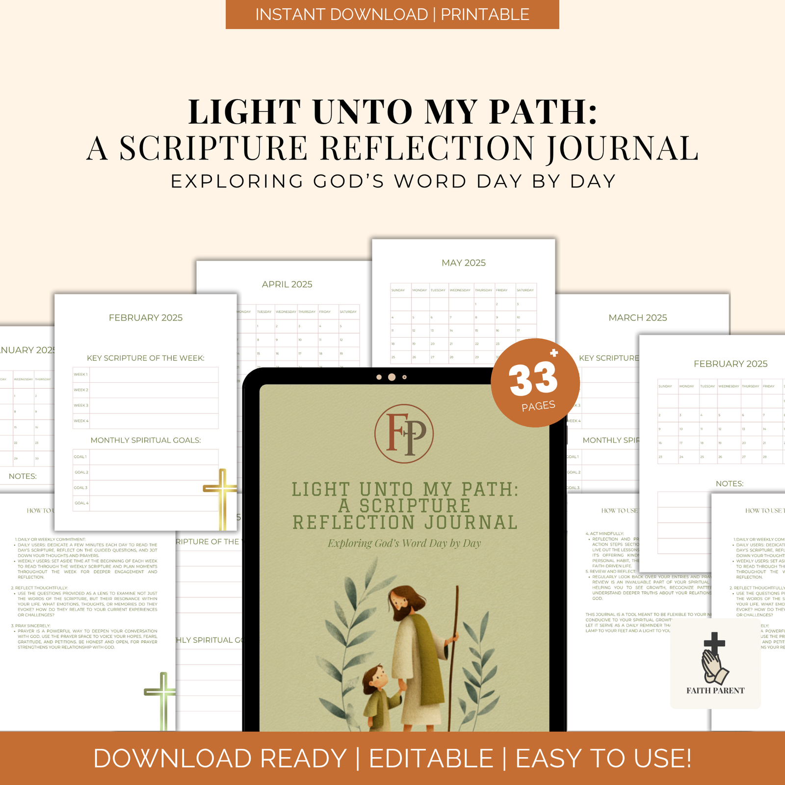 Light Unto My Path: A Scripture Reflection Journal