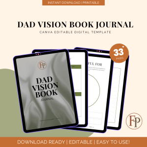 Dad Vision Book Journal