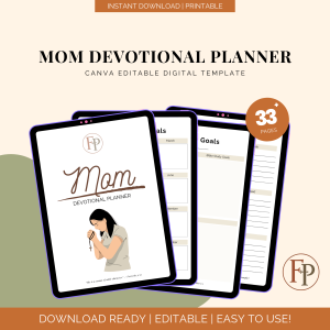 Mom Devotional Planner