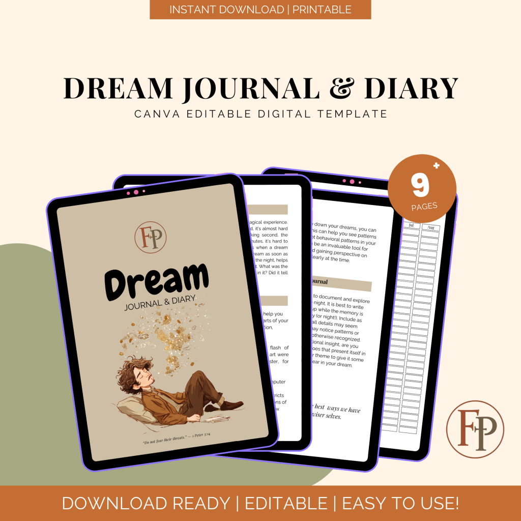 Dream Journal and Diary