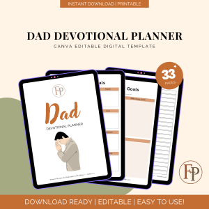 Dad Devotional Planner